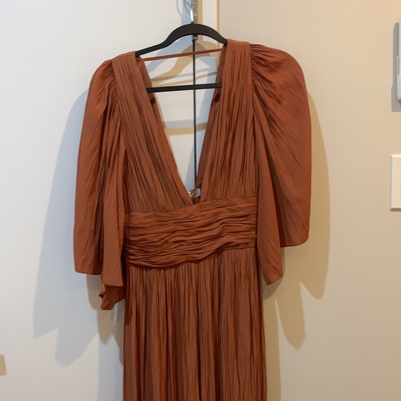 Ramy Brook Kinslie Dress - Terracotta - Picture 11 of 11